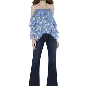 Alice + Olivia Tia Off the Shoulder top NWT
